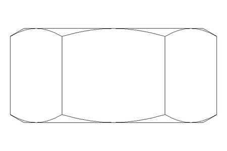 Hexagon nut M24x1,5 A4 DIN934