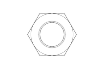 Tuerca hexagonal M12x1,5 A4 DIN934