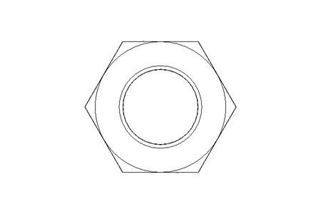Hexagon nut M12x1,5 A4 DIN934