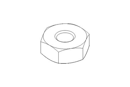 Hexagon nut M2 A2 DIN934