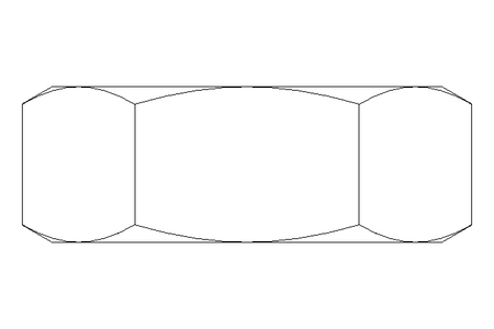 Hexagon nut M2 A2 DIN934