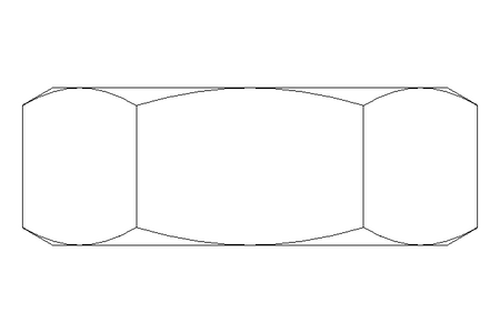 六角螺母 M2,5 A2 DIN934
