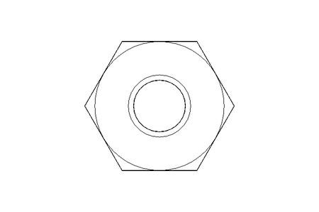 Tuerca hexagonal M2,5 A2 DIN934