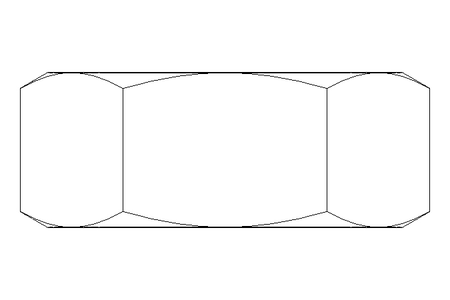 Dado esagonale M3 St-Zn DIN934