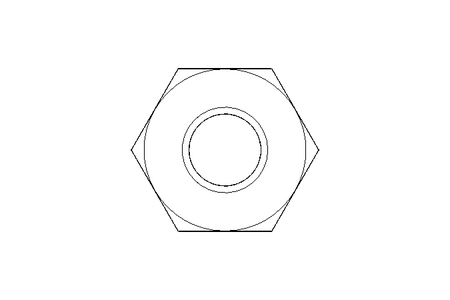 Hexagon nut M3 A2 DIN934