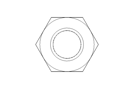 Hexagon nut M5 A2 DIN934
