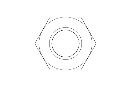 Écrou hexagonal M5 A2 DIN934