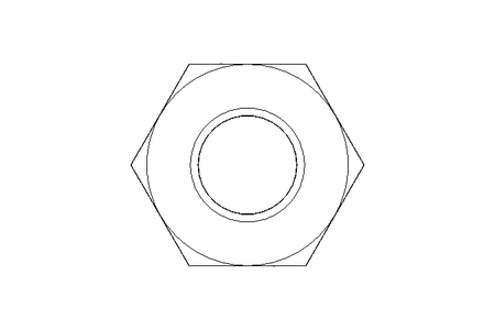 Tuerca hexagonal M6 St-Zn DIN934