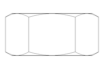 Hexagon nut M8 DIN 934