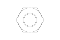 Hexagon nut M8 A2 DIN934