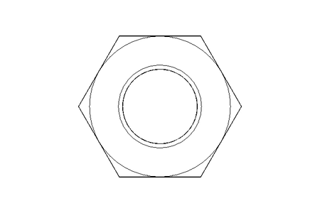 Hexagon nut M8x1 A2 DIN934