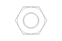 Hexagon nut M8x1 A2 DIN934