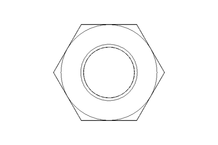 Hexagon nut M8x1 A2 DIN934