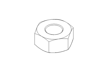Hexagon nut M10 DIN 934