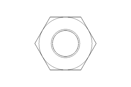 Hexagon nut M10 DIN 934