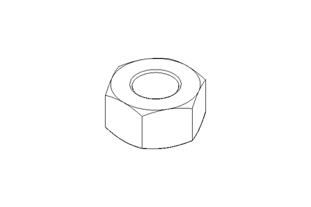 Hexagon nut M10 A4 DIN934