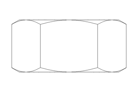 Hexagon nut M10 A4 DIN934