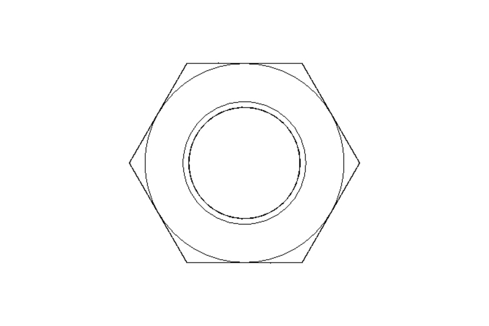 Hexagon nut M12 A2 DIN934