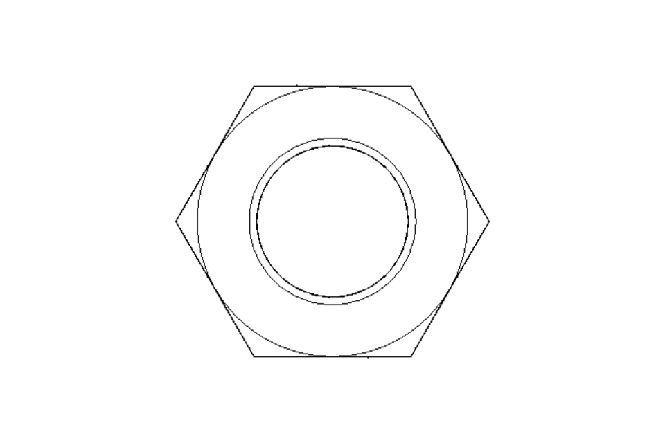 Tuerca hexagonal M12 A2 DIN934