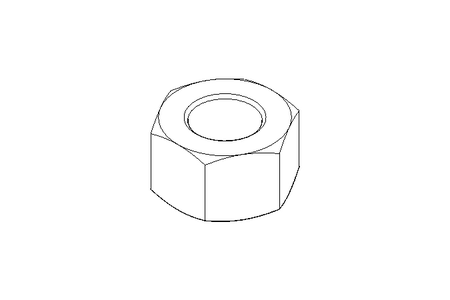 Hexagon nut M12 A4 DIN934
