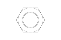 Tuerca hexagonal M12x1 A2 DIN934