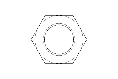 Écrou hexagonal M12x1 A2 DIN934