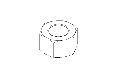 Hexagon nut M12x1,5 St-Zn DIN934