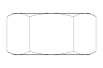 Hexagon nut M16 St-Zn DIN934