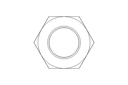 Écrou hexagonal M16 1.4571 DIN934
