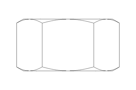 Hexagon nut M18 A2 DIN934