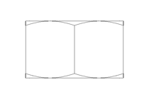 Hexagon nut M18 A2 DIN934