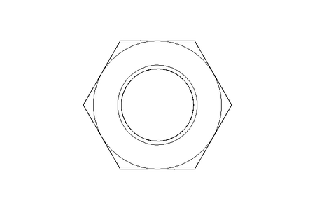 Hexagon nut M18 A2 DIN934