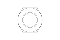 Hexagon nut M20 A2 DIN934