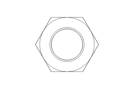 Hexagon nut M20 A2 DIN934