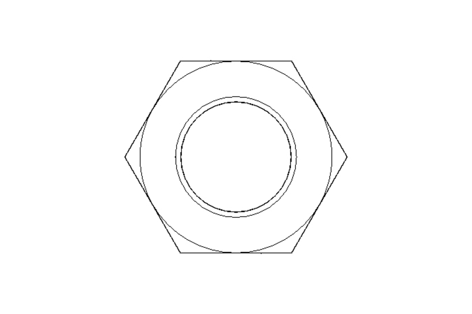Tuerca hexagonal M20 A2 DIN934