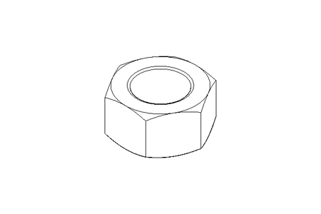 六角螺母 M20x1,5 St-Zn DIN934