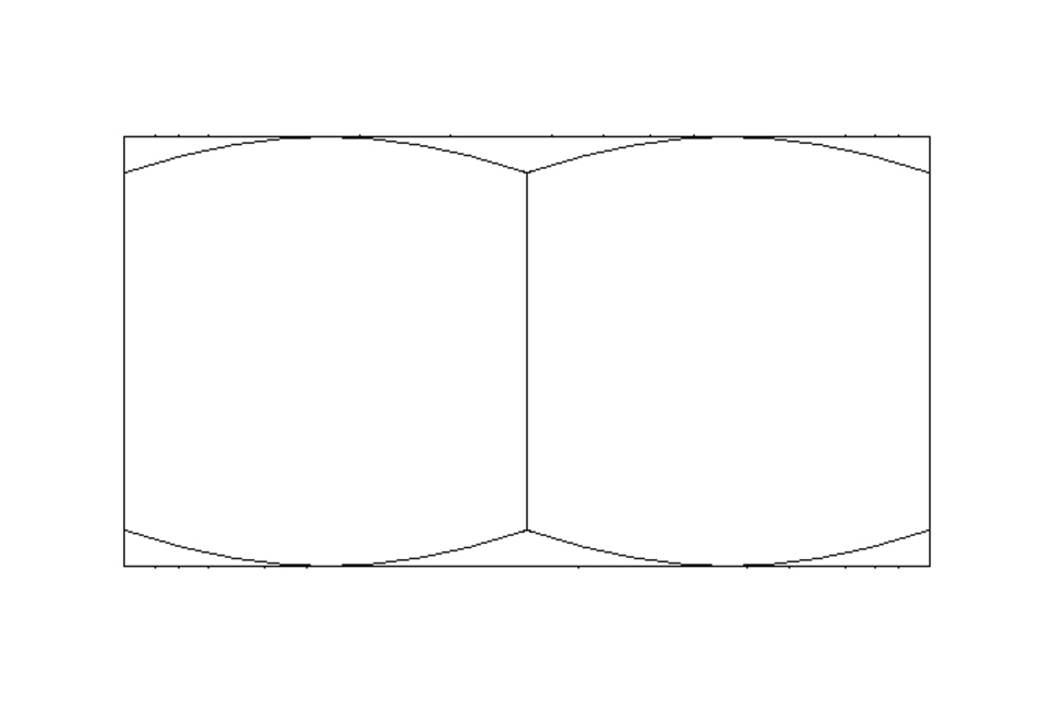 Tuerca hexagonal M20x1,5 St-Zn DIN934