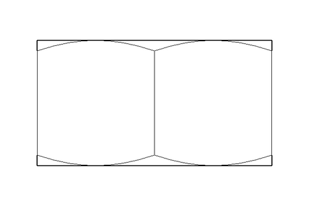 Dado esagonale M20x1,5 A2 DIN934