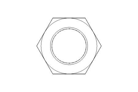 Hexagon nut M20x1.5 A2 DIN934