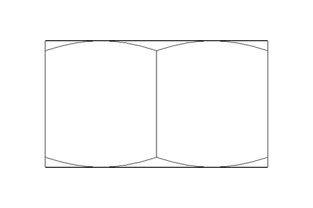 Écrou hexagonal M22 A2 DIN934