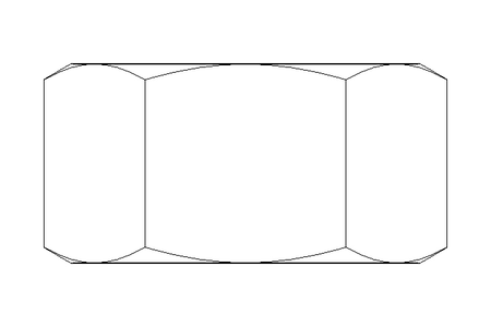 Hexagon nut M22 A2 DIN934