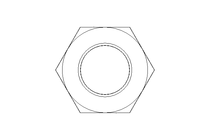 Hexagon nut M24 A2 DIN934