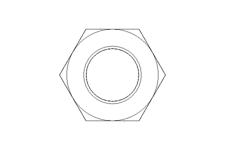 Hexagon nut M24 A2 DIN934