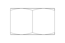 Porca sextavada M24x2 A2 DIN934