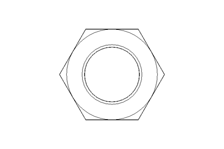 Écrou hexagonal M24x2 A2 DIN934