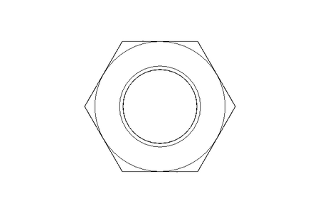 Tuerca hexagonal M30 St-Zn DIN934