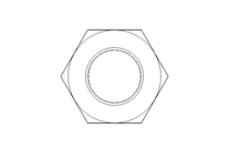 Hexagon nut M30 A2 DIN934