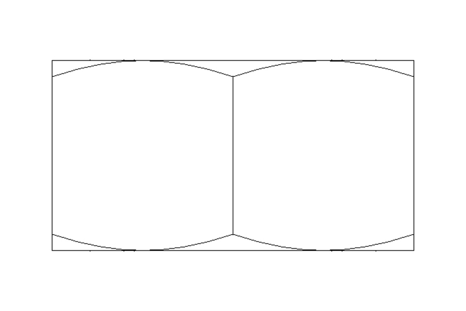 Hexagon nut LH M10 A2 DIN934
