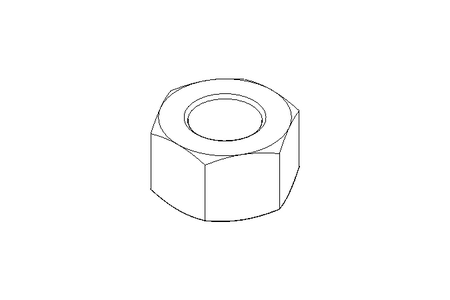 Écrou hexagonal LH M12 St-Zn DIN934