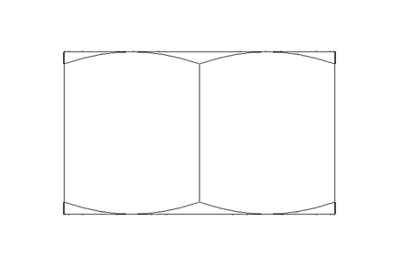 Tuerca hexagonal LH M12 St-Zn DIN934